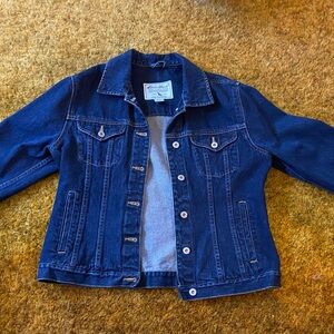 Eddie Bauer Navy Denim Jacket